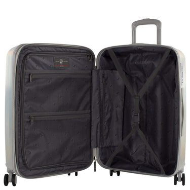 Heys Astro - 4 - Rollen - Trolley M 66 cm erw. (silver) - Markenkoffer