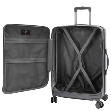 Heys EZ Fashion - 4 - Rollen - Trolley M 66 cm erw. (charcoal) - Markenkoffer