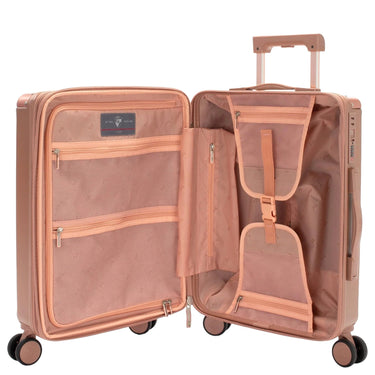 Heys Luxe - 4 - Rollen - Kabinentrolley S 53 cm erw. (rose gold) - Markenkoffer