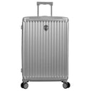 Heys Luxe - 4 - Rollen - Trolley M 66 cm erw. (silver) - Markenkoffer
