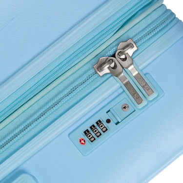 Heys Pastel - 4 - Rollen - Trolley Set 3tlg. erw. (blue) - Markenkoffer