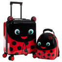 Heys Super Tots - 4 - Rollen - Kindertrolley Rucksack 2tlg. 46 cm (Lady Bug) - Markenkoffer