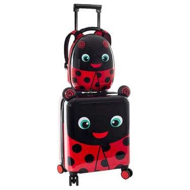 Heys Super Tots - 4 - Rollen - Kindertrolley Rucksack 2tlg. 46 cm (Lady Bug) - Markenkoffer