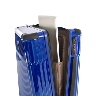 Heys Tekno - 4-Rollen-Kabinentrolley S 15.6" 53 cm USB (blue) - Ansicht 7