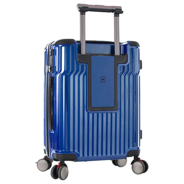 Heys Tekno - 4-Rollen-Kabinentrolley S 15.6" 53 cm USB (blue) - Ansicht 4