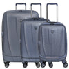 Heys Vantage Smart Access - Set di trolley a 4 ruote 3 pezzi (slate blue)
