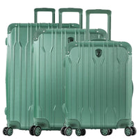 Heys Xtrak - 4 - Rollen - Trolley Set 3tlg. erw. (midnight green) - Markenkoffer