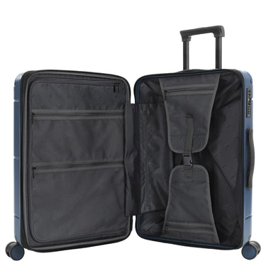 Heys Zen - 4 - Rollen - Trolley M 66 cm erw. (navy) - Markenkoffer