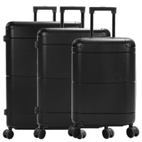 Heys Zen - 4 - Rollen - Trolley Set 3tlg. erw. (black) - Markenkoffer