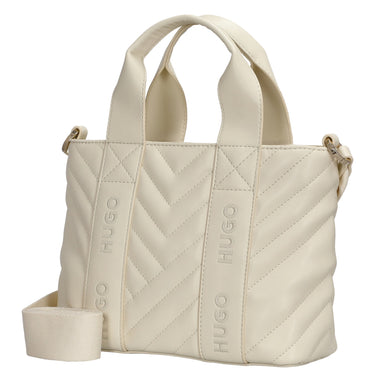 HUGO Becky Tote Mini - Henkeltasche 24 cm (open white) - Markenkoffer