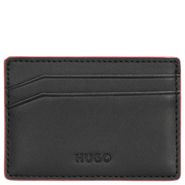 HUGO GB Geschenkset - Kreditkartenetui & Schlüsselanhänger (black) - Markenkoffer