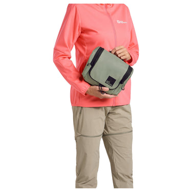 Jack Wolfskin Wandermood - Kulturbeutel zum Aufhängen 30 cm (mint leaf) - Markenkoffer