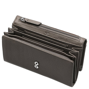 Joop Jeans Women Lettera 1.0 Europa - Geldbörse 10cc 18.5 cm RFID (grey) - Markenkoffer