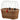 KLICKfix Doggy Basket 40 - Hundefahrradkorb (Korbklip) 52 cm (braun) - Markenkoffer