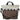 KLICKfix reisenthel Bikebasket Oval M - Gepäckträgerkorb (mocca) - Markenkoffer