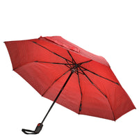 Knirps T.200 M Duomatic - Taschenschirm Regenschirm Ecorepel (Farbe: focus red) - Markenkoffer