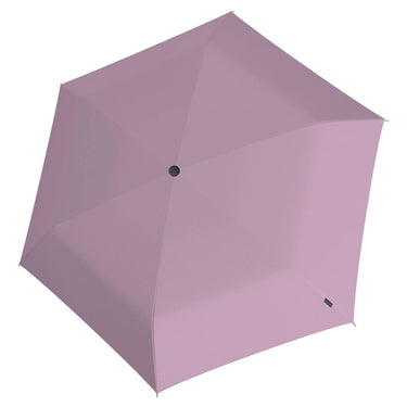Knirps U.200 Ultra Light Duomatic - Taschenschirm Regenschirm (rose with black coating)