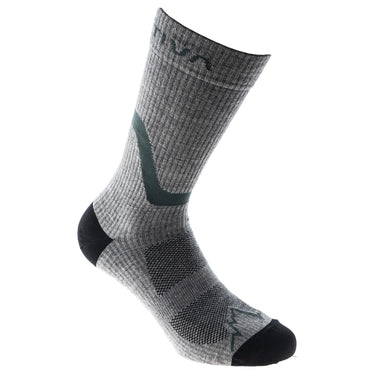 La Sportiva - Hiking Socks - Wandersocken (carbon/kiwi, M) - Markenkoffer
