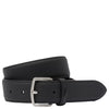 Lacoste Accessoire - Cintura 3.5 cm Leder (black, 110 cm)