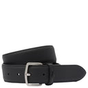 Lacoste Accessoire - Gürtel 3.5 cm Leder (black, 115 cm)