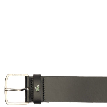 Lacoste Accessoire - Gürtel 4 cm Leder (black, 110 cm) - Markenkoffer