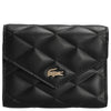 Lacoste Billfold Compact Wallet - Portafoglio 6cc 11,5 cm (colore: noir)