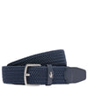 Lacoste Casual - Stretchgürtel 3.5 cm (navy blue/obscurity-haiti blue-white-lemon-white, 100 cm)