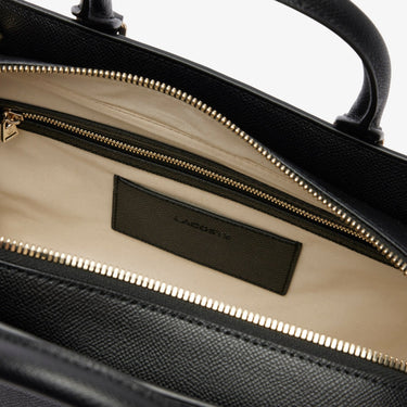 Lacoste Champs Elysées Tote Bag M - Handtasche M (schwarz) - Markenkoffer