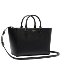 Lacoste Champs Elysées Tote Bag M - Handtasche M (schwarz) - Markenkoffer