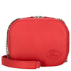 Lacoste Croco Crew - Borsa a tracolla in pelle 16 cm (pompier)