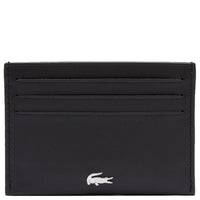 Lacoste FG - Kreditkartenetui Leder 6 cc 11 cm (black)