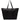 Lacoste Izzie - Shopper aus leichtem Nylon 66 cm (noir vert fluo) - Markenkoffer