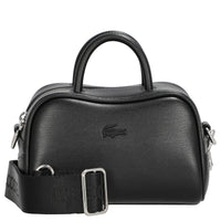 Lacoste Lora - Umhängetasche Mini 18 cm (black) - Markenkoffer