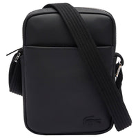 Lacoste Men's Classic Slim vertical Camera Bag - Umhängetasche 21 cm (noir) - Markenkoffer