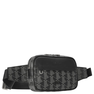 Lacoste The Blend - Gürteltasche 23 cm (monogram noir gris) - Ansicht 5