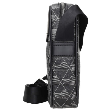 Lacoste The Blend - vertical Umhängetasche 21.5 cm (monogram noir gris) - Markenkoffer