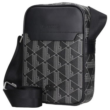 Lacoste The Blend - vertical Umhängetasche 21.5 cm (monogram noir gris) - Markenkoffer