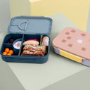 Lässig Bento - Lunchbox Pattern Party - Brotzeitbox (blue/green) - Markenkoffer