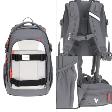 Lässig Bold Origin - Schulrucksack 46.5 cm (Anthracite/Grey) - Ansicht 6