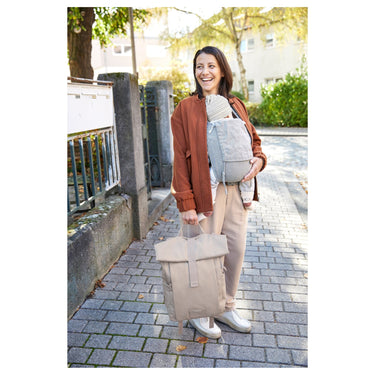 Lässig Green Label Rolltop Up - Wickelrucksack 42 cm (taupe) - Markenkoffer