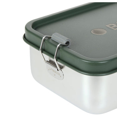 Lässig Lunchbox Stainless Steel Solid 18 cm - Brotzeitbox (Bold Dark Olive) - Ansicht 5