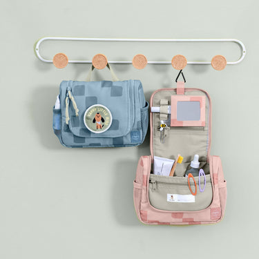 Lässig Pattern Party - Kulturbeutel 20 cm (blue) - Markenkoffer