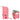Lässig School Set Slim Unique - Schulranzen Set 7tlg. (Pink) - Markenkoffer