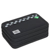 Lässig School Triple Pencil Case - Astuccio (Unique Black)