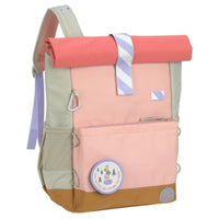 Lässig Sunny Explorer - Rolltop Kinderrucksack Medium 39 cm (rose/pink) - Markenkoffer
