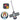 Lässig Zubehör School Patches Set - Anhänger/Patches (Space) - Markenkoffer