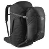 Lowe Alpine Escape Tour ND50+15 - Zaino da viaggio Donna 60 cm (nero, S)