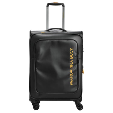 Mandarina Duck ECO - 4 - Rollen - Trolley M 67 cm erw. (black) - Markenkoffer