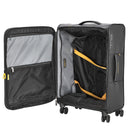Mandarina Duck ECO - 4 - Rollen - Trolley M 67 cm erw. (black) - Markenkoffer