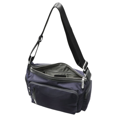 Mandarina Duck Hunter - Umhängetasche 31 cm (eclipse) - Markenkoffer